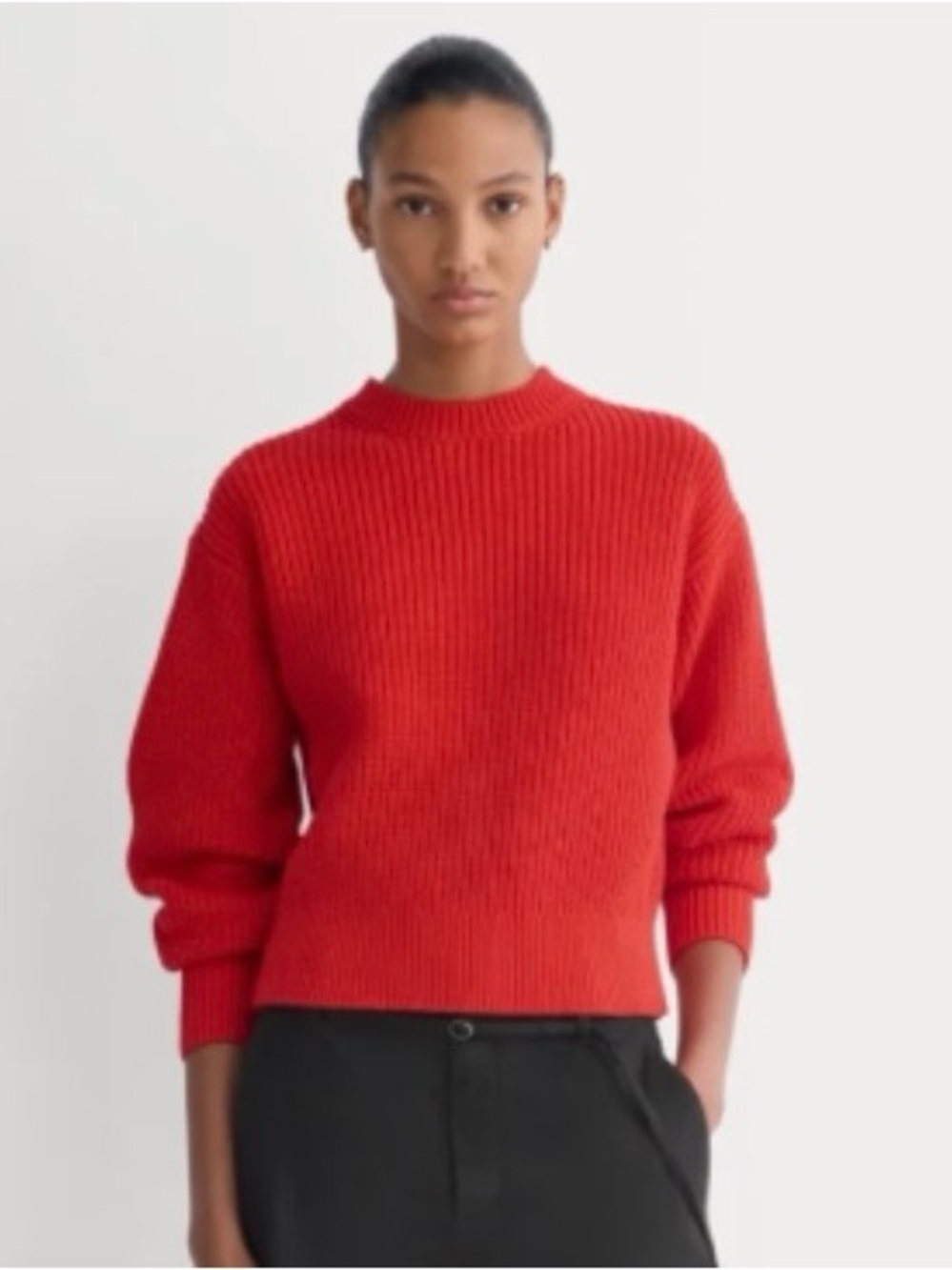 Everlane Ribbed Crewneck Sweater Size XXS